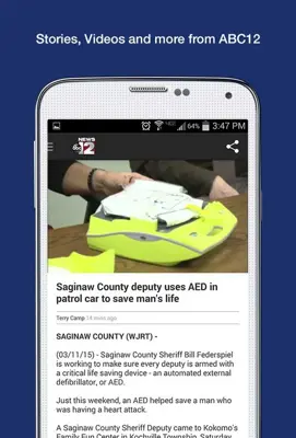 WJRT-ABC12 android App screenshot 2